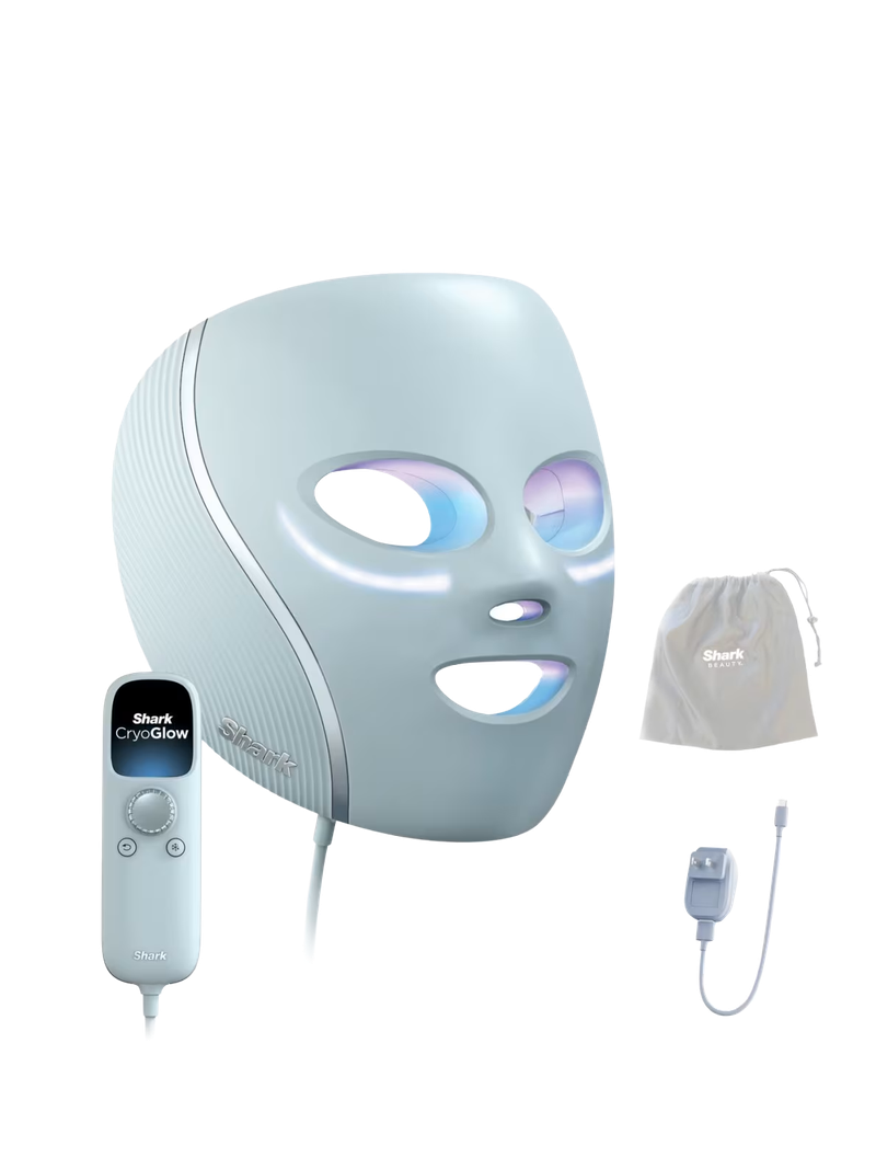 CryoGlow Under-Eye Cooling & LED Anti-Ageing & Blemish Repair Mask 