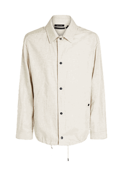 Slub Silk & Linen Blend Jacket from Ermenegildo Zegna