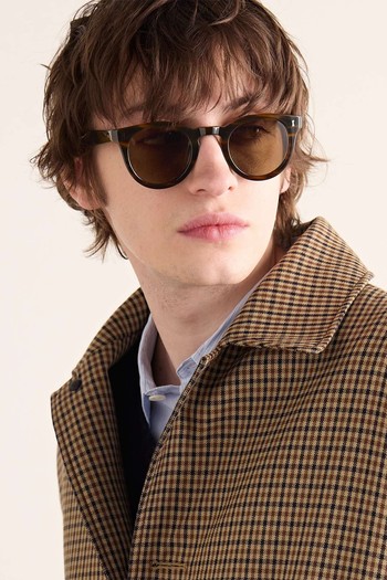 Herbrand Round-Frame Acetate Sunglasses from MR P. x Cubitts