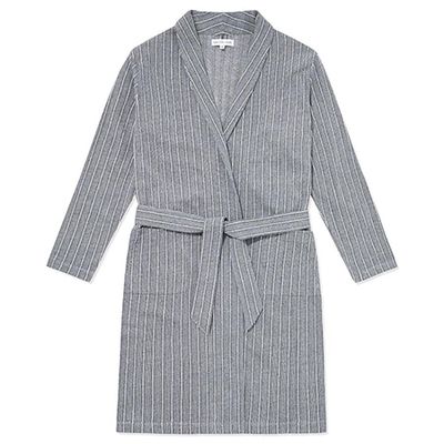 Decking Stripe Relaxed Robe from Hamilton & Hare