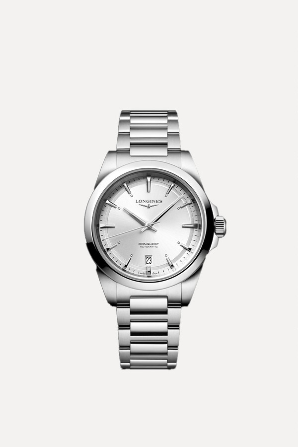 x from Conquest 38mm Automatic Watch L37204726, £1,900 | Longines