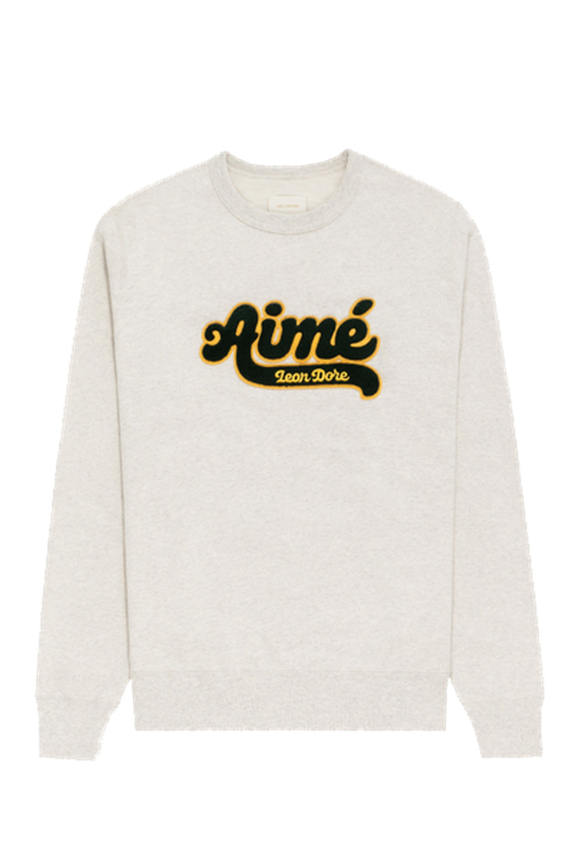 Chenille Appliqué Crewneck Sweatshirt from Aimé Leon Dore