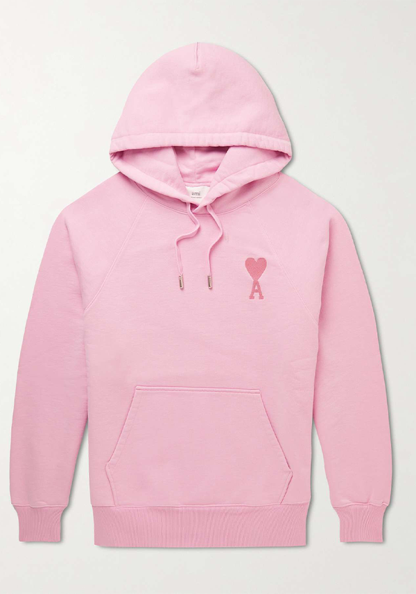 Logo-Embroidered Organic Cotton-Jersey Hoodie