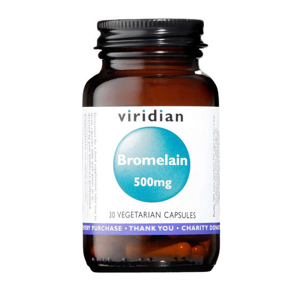 Bromelain 500mg 30 Capsules from Viridian