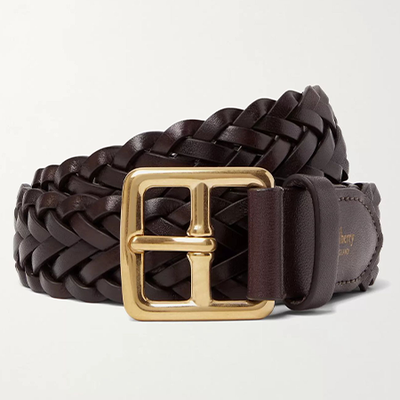 3cm Woven Leather Belt from Mulberry