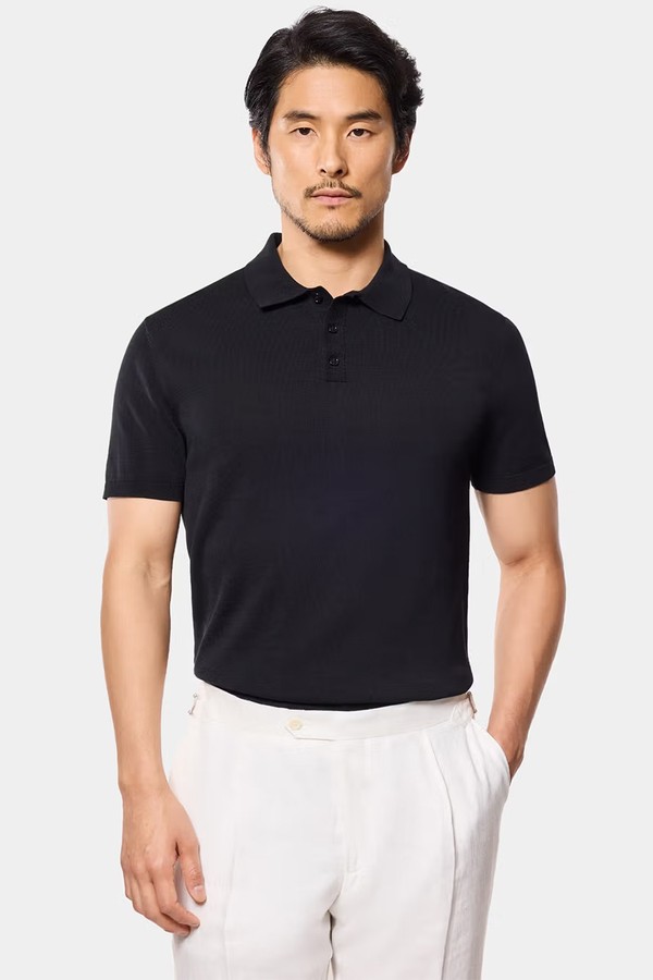 Knitted Polo Shirt