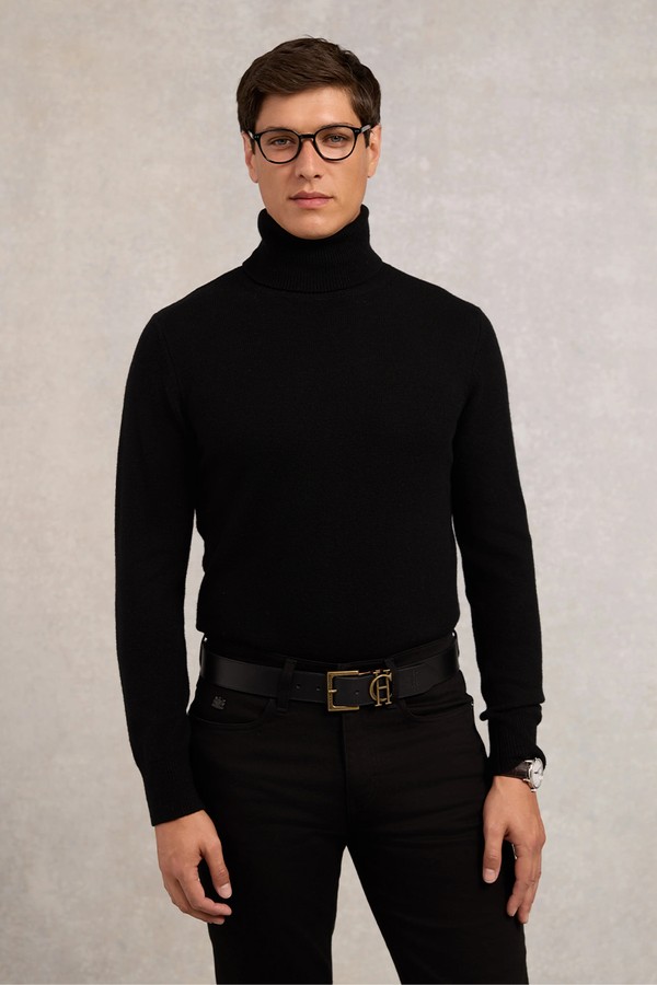 Fine Roll Neck Knit from Holland Cooper