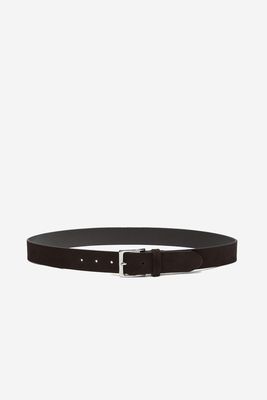 Suede Leather Belt  from Massimo Dutti 
