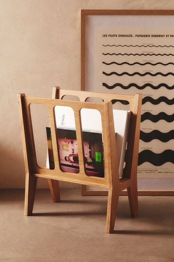 ST.Lazare Wooden Magazine Rack, £129.99 | ZARA