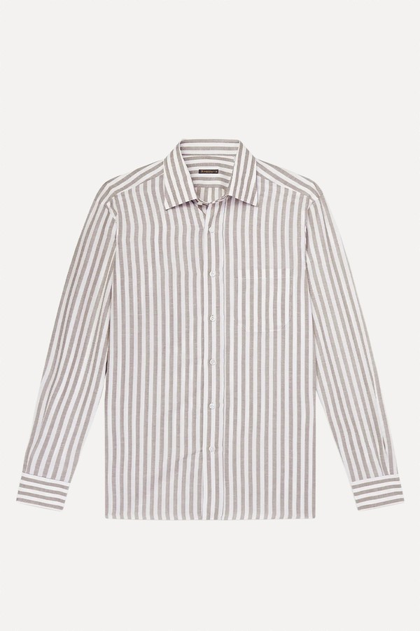 Striped Linen Shirt from Rubinacci
