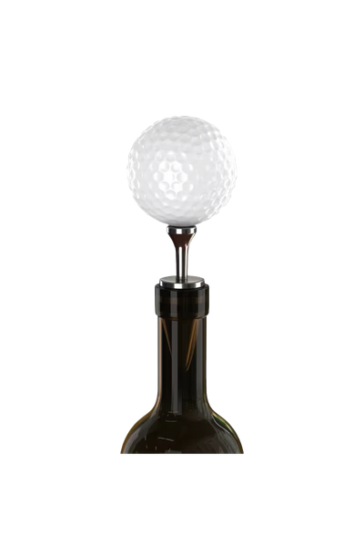 Golf Ball Wine Bottle Stopper from Uberstar