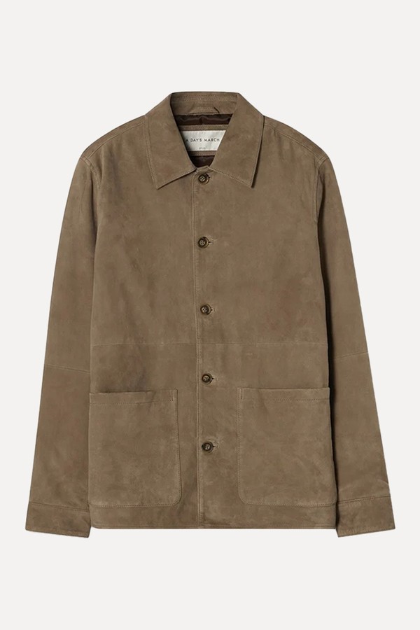 Algot Suede Overshirt from A Day’s March
