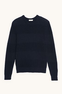 Round Neck Cotton Sweater