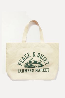 Logo-Print Cotton-Canvas Tote Bag