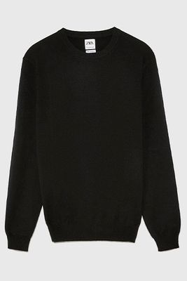 Cashmere Round Neck Sweater from Zara