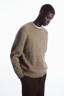 Textured Wool Blend Jumper from COS