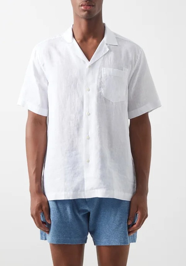 Angelo Linen Voile Shirt from Frescobol Carioca