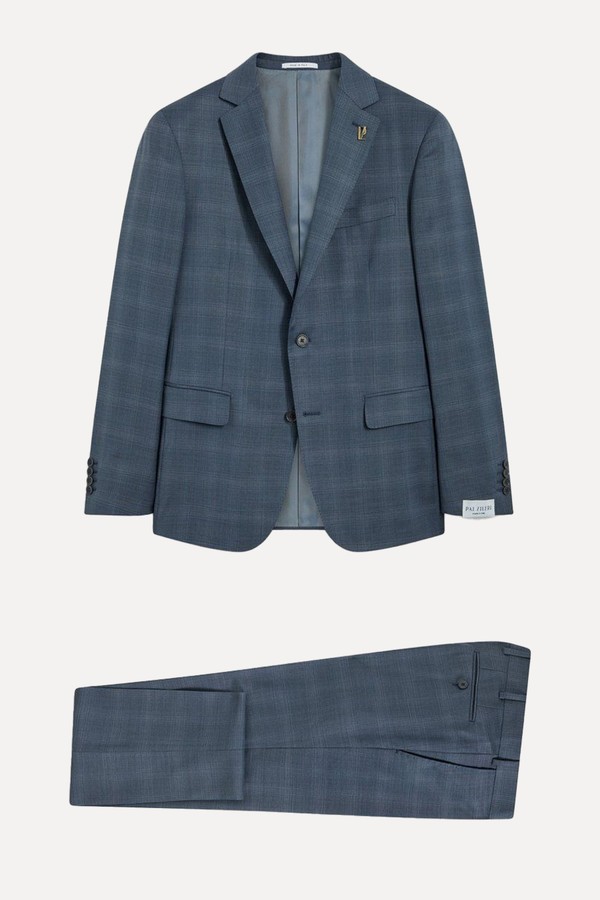 Vicenza Suit In Pure Stretch Wool