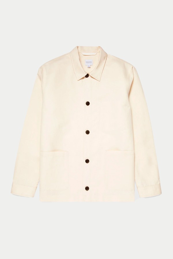 Cotton Linen Twin Pocket Jacket from Sunspel