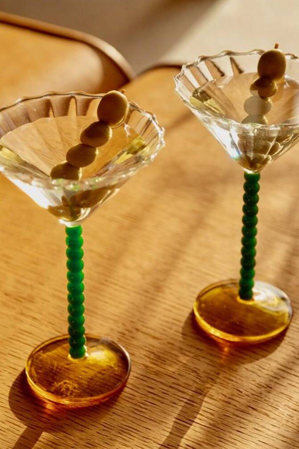 Set Of Two Cocktail Glasses from The Forest & Co