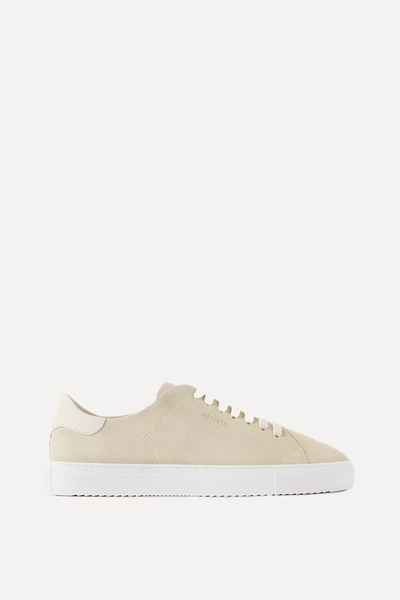 Clean 90 Leather-Trimmed Suede Sneakers  from Axel Arigato