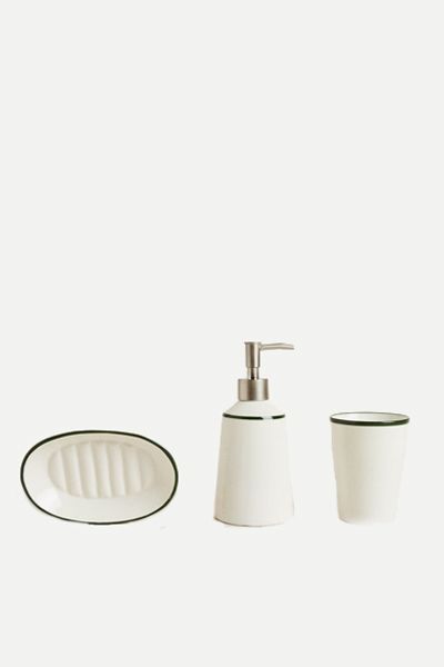 Ceramic Tumbler & Ceramic Dispenser from Zara
