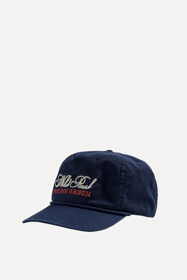 Washed Embroidered Cap from Zara