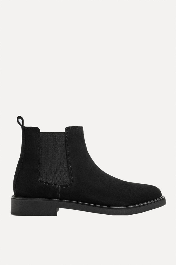 Leather Chelsea Boots from Zara