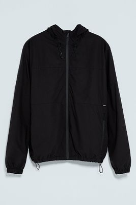 Jacket With Contrast Zips