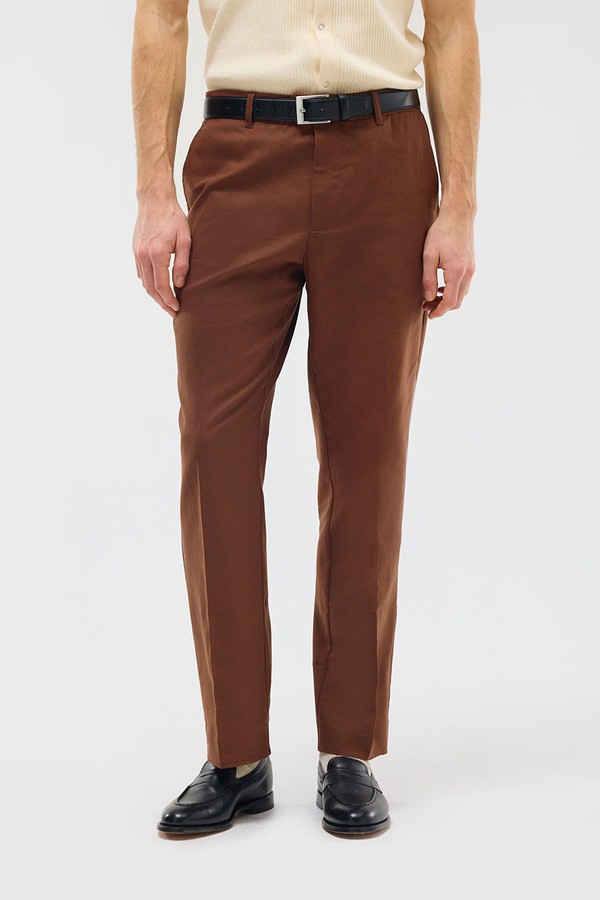 Tailored Linen Trousers from Percival