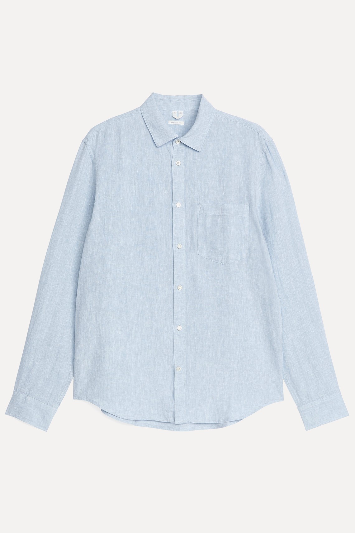 Regular-Fit Linen Shirt  from ARKET 