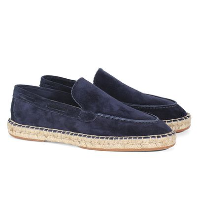 Navy Beachside Loafers