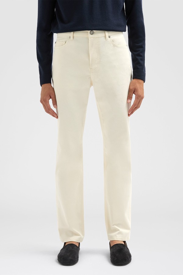 Cotton Gabardine Five Pockets Jeans from Agnona