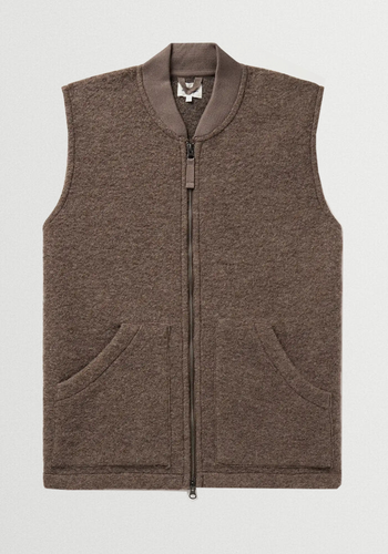 Knitted Wool Vest  from Hartford