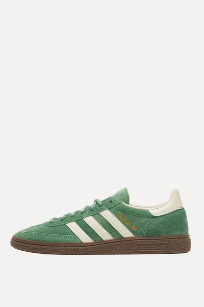 Handball Spezial Leather-Trimmed Suede Sneakers from Adidas