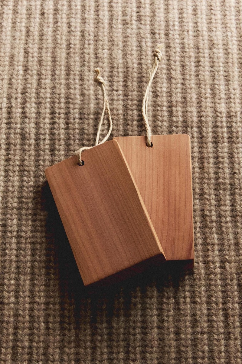 Pack Of 6 Wardrobe Cedar Blocks from Zara