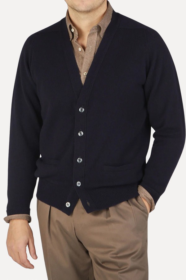 Saddle Shoulder Cardigan