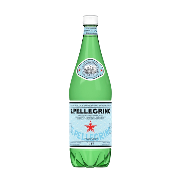 Sparkling Natural Mineral Water from San Pellegrino