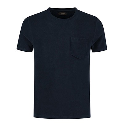 Navy Terry Towelling T-Shirt