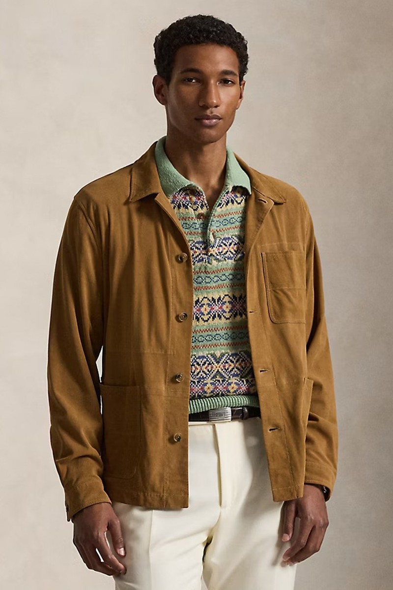 Suede Utility Jacket from Polo Ralph Lauren