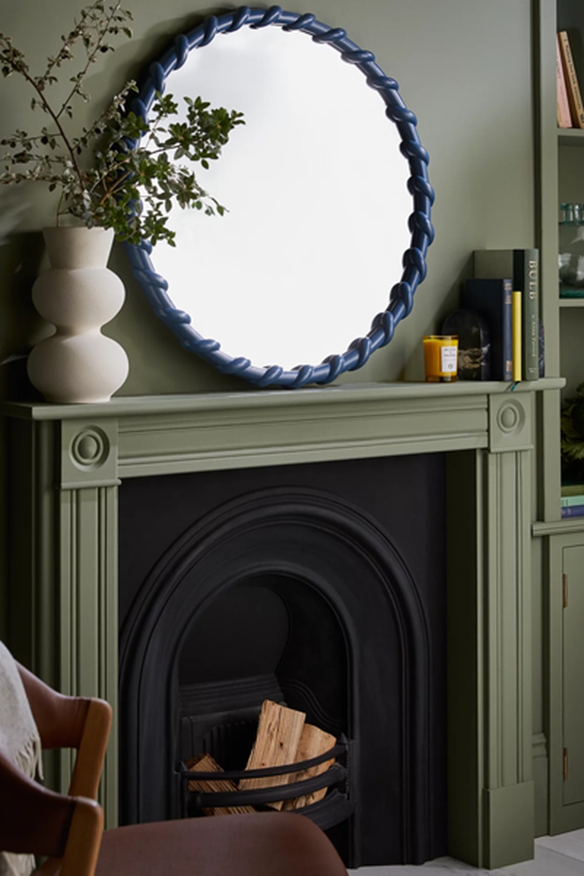 Nautical Round Wall Mirror from JOHN LEWIS & PARTNERS