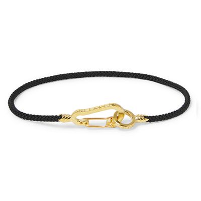 Cord And Gold-Tone Bracelet from Mikia