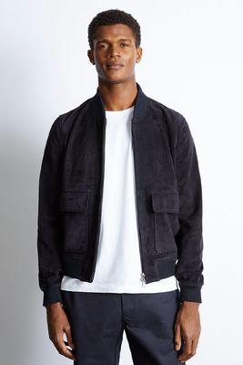 Holden Suede Bomber Jacket from Jigsaw