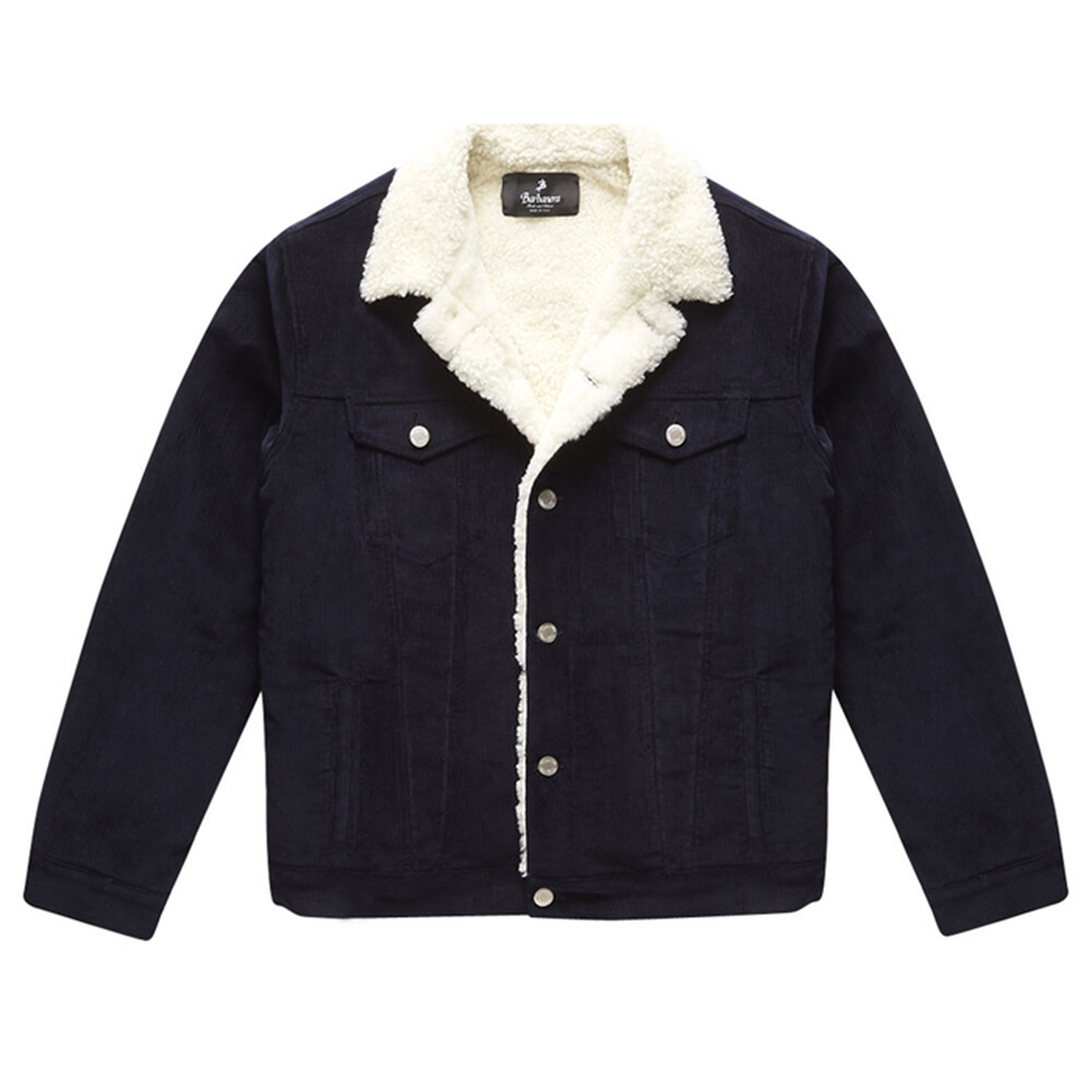 Barbanera Blue Courdoroy Jacket from The Rake