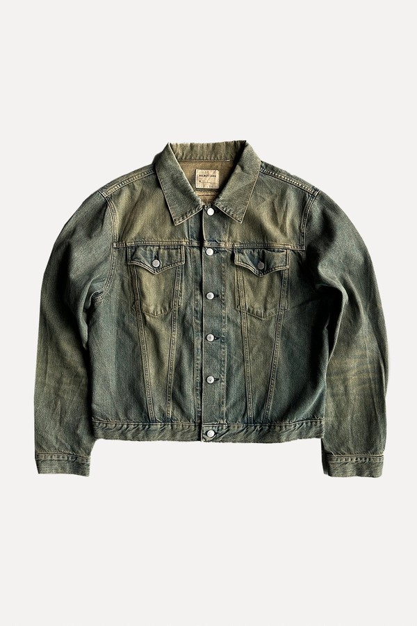 1998 Stained Denim Jacket from Helmut Lang