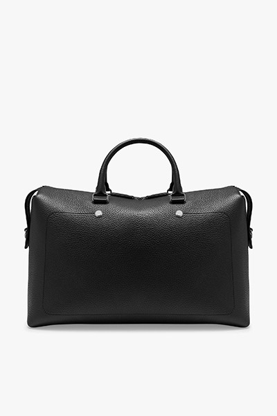 Black Heavy Grain & Branded Webbing from MULBERRY