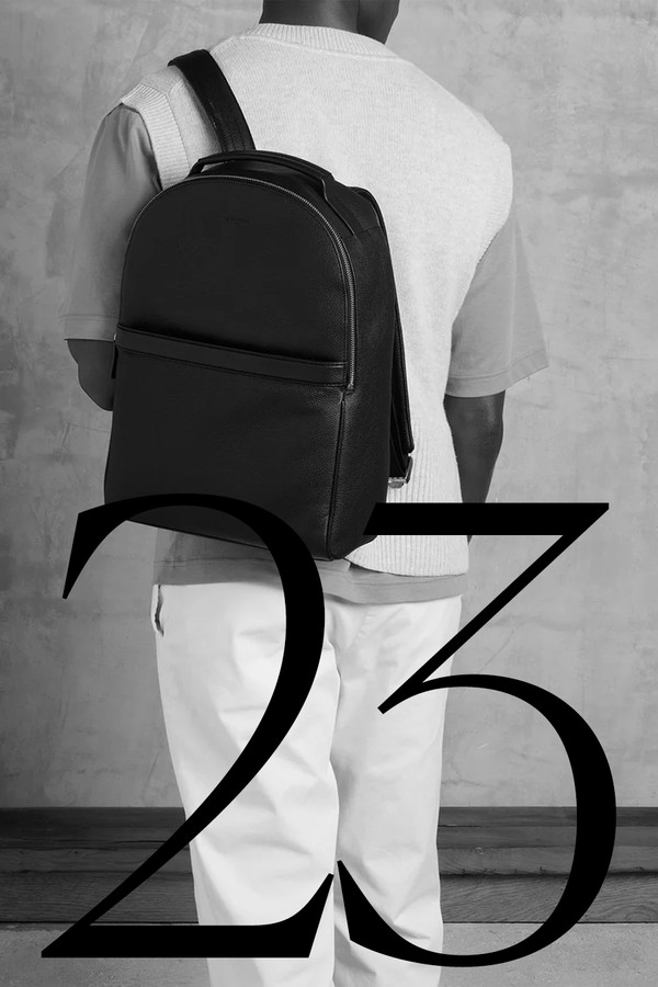 Zippered Backpack from Le Tanneur