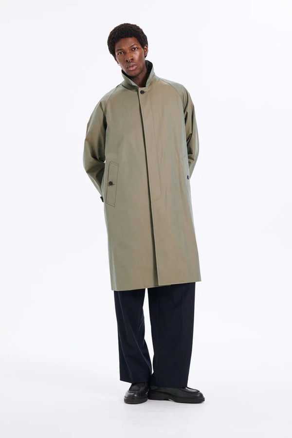 Balfield Gabardine Car Coat from Mackintosh