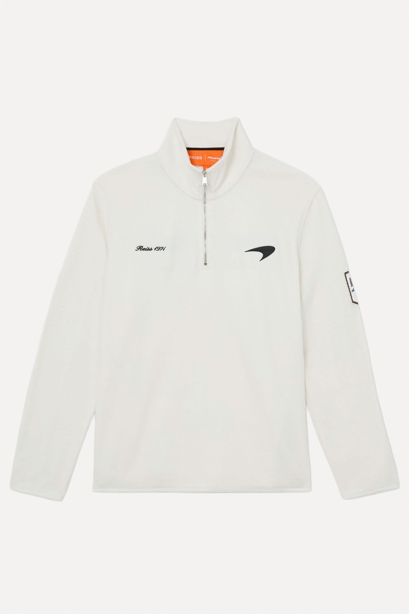 Meros McLaren Racing Fleece Half-Zip Top Unisex-Fit