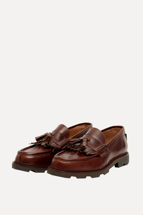 Modena Leather Tassel Loafers from Pompeii